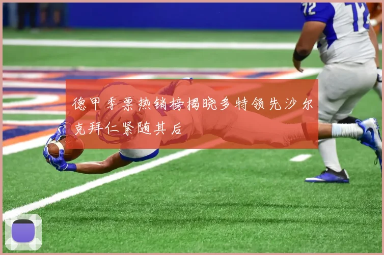 德甲季票热销榜揭晓多特领先沙尔克拜仁紧随其后